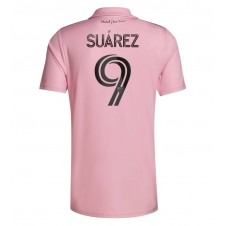 Inter Miami Luis Suarez #9 Hjemmedrakt 2023-24 Kortermet